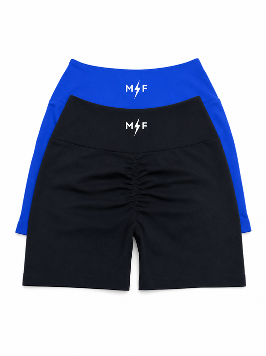“MDF” Seamless Scrunch Shorts
